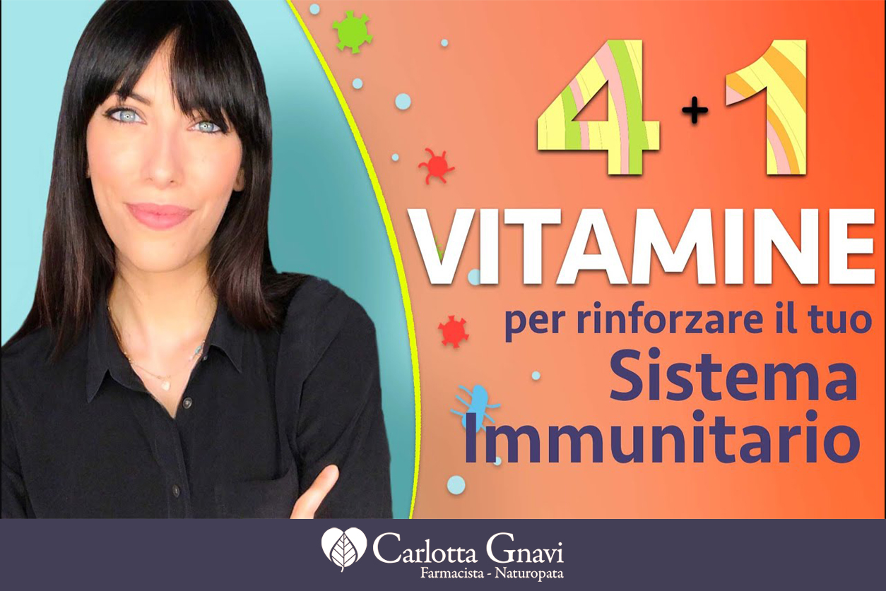4+1 vitamina per il sistema immunitario