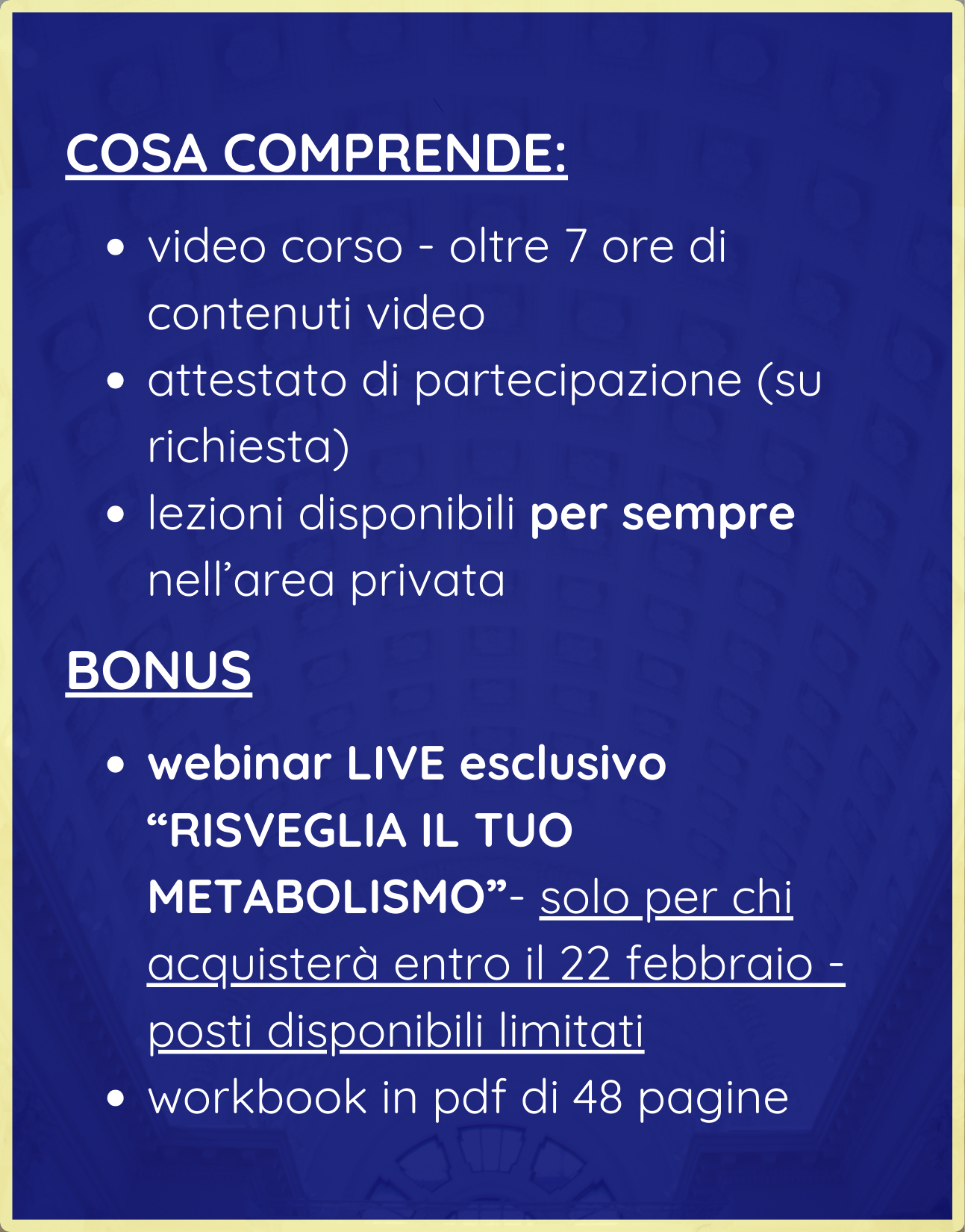 Abbi cura di te_2025 PRICING